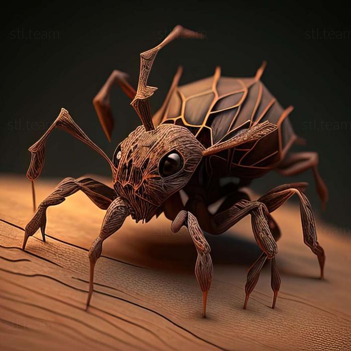 3D модель Pheidole gouldi (STL)